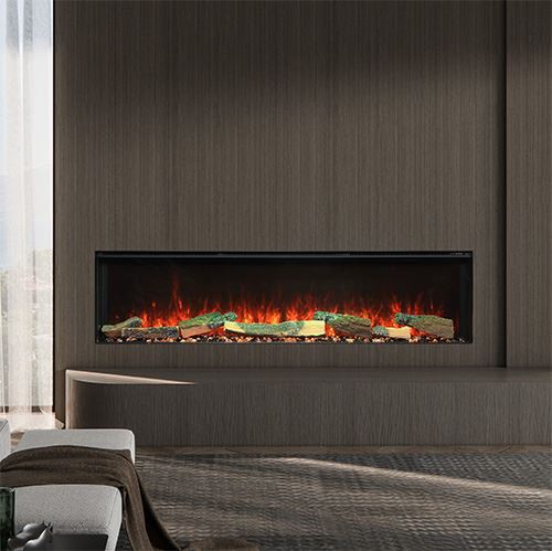 3 Sided Glass Electric Fireplace Heater