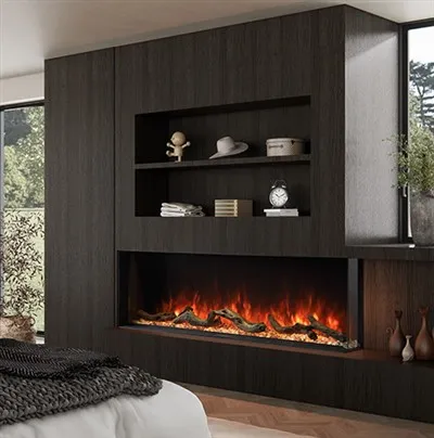 Smart Wi-Fi 3-strani električni kamin